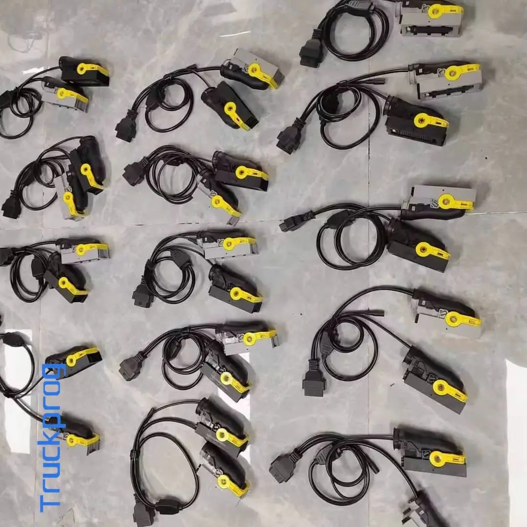 vocom Engineering Heavy Duty Harness Compatible For Mack ECU rail engine truck excavator programming test diagnostic cable