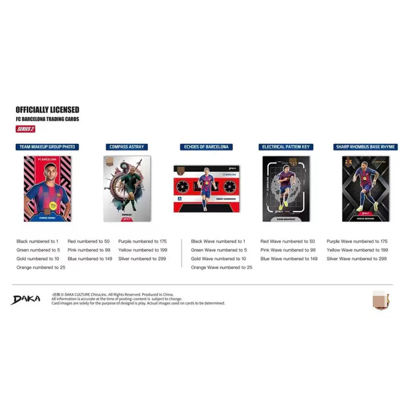Panini 2025-26 Daka Barcelona Top Audience Team Box Star Player Cards Fan Collectible Toy Cards Fan Christmas Birthday Gift