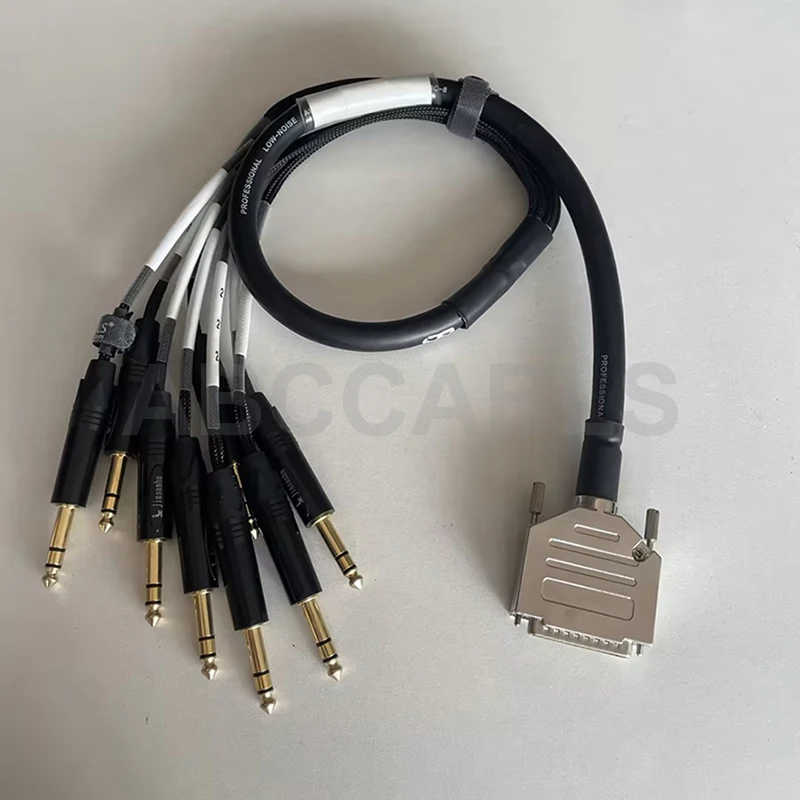 ABCCABLS Balanced Snake DB25 TRS Interface 1/4