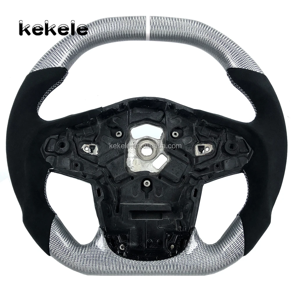 

Руль из замши и карбона для Toyota Supra A90 A91 GR 2019-2024, аксессуары для тюнинга салона автомобиля