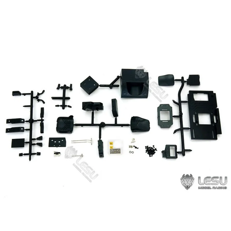 LESU Für 1/14 Baggermodell Fahrersitz-Modifikation Multifunktions-LCD-Display LKW DIY Zubehör Spielzeug – Detail 12