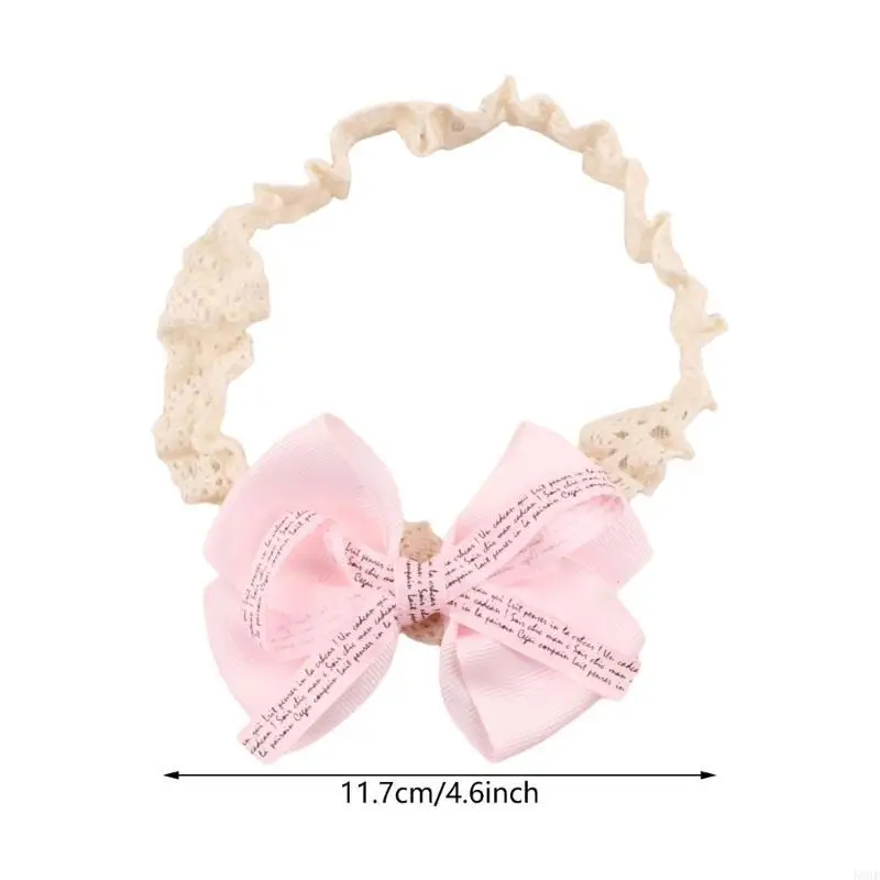 

K8GF модная кружевная повязка с безопасными носками сцепления. Удобные головные уборы для ребенка