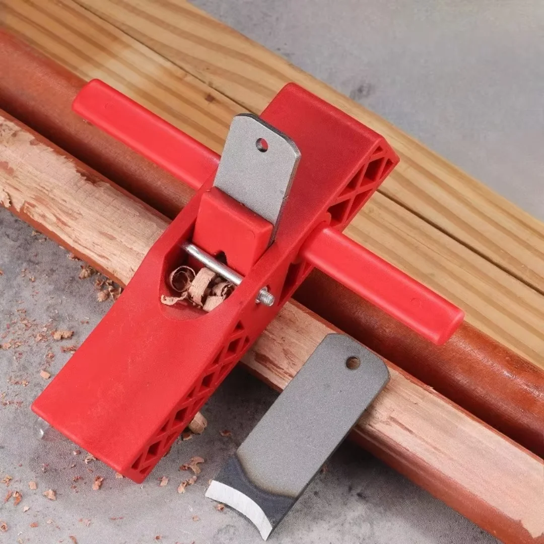 Woodworking Hand Push Planer Professional Edge Trimming Planes ABS PP Material Detachable Portable Steel Planer DIY Manual Tools