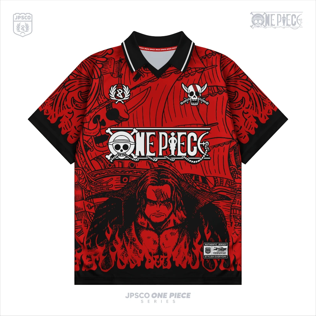NEW One Piece Luffy Anime POLO - 3D Printing Luffy recension och pris