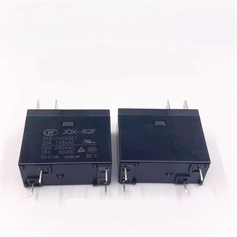 

NEW HF JQX-62F 012-1H[555] HF JQX62F 0121H[555] 12V12VDC DCV1210 A 4PIN relay