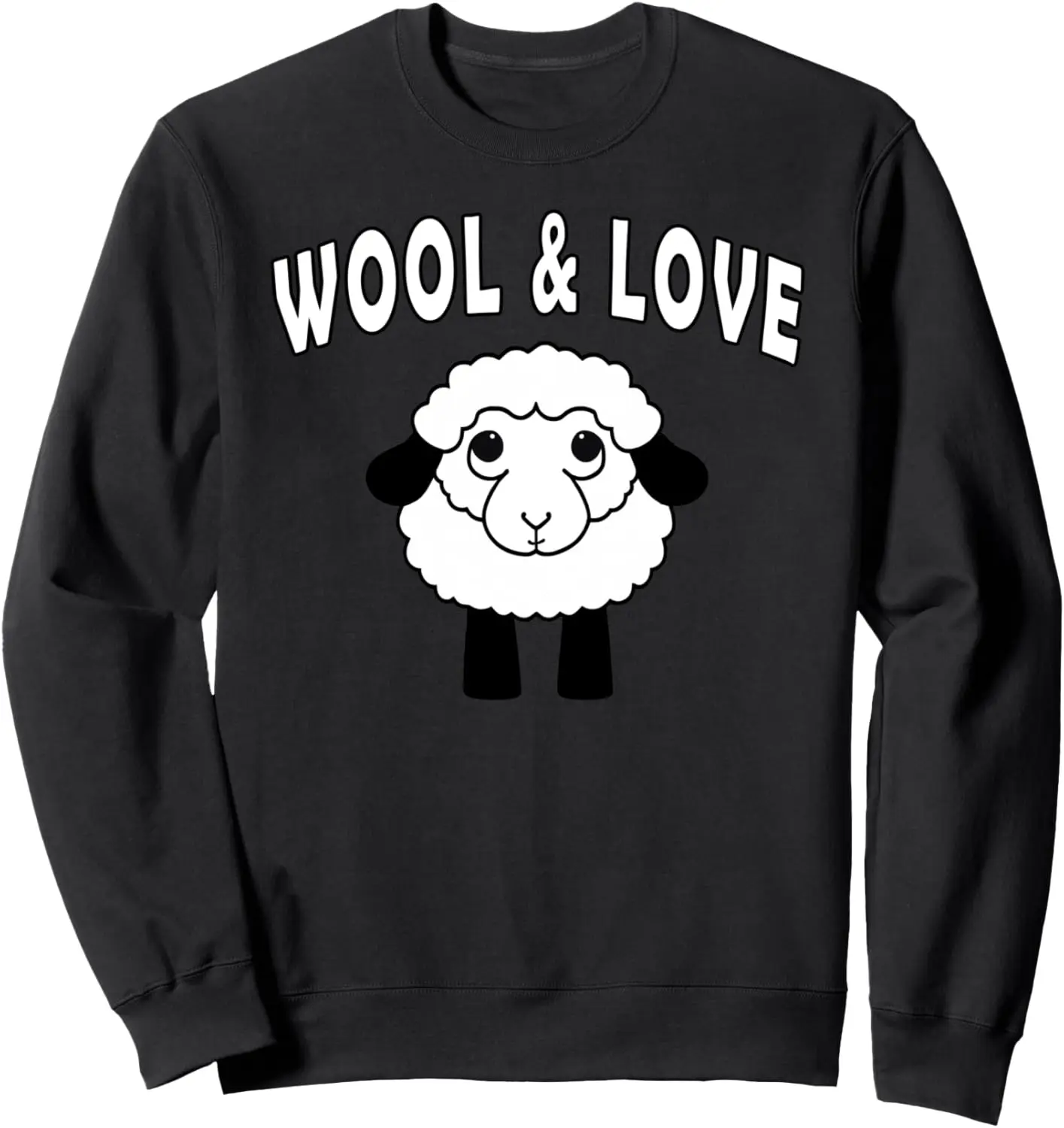 Wool & Love Sheeps Funny Farmer Sweatshirt