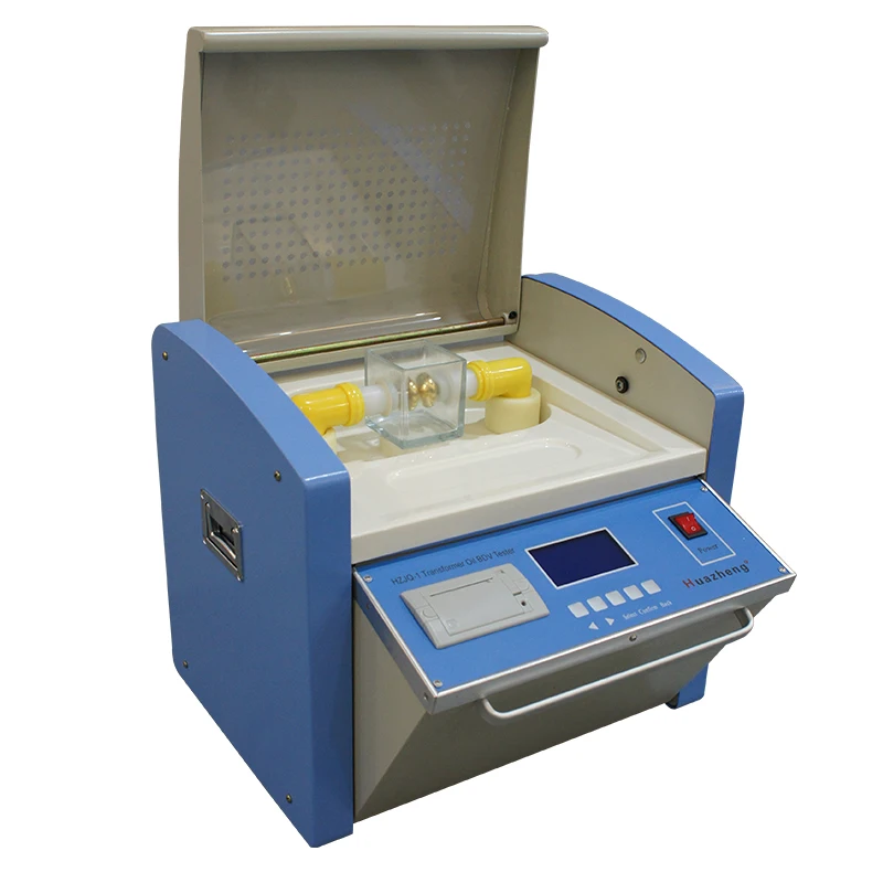 

HZJQ-1 Low Price Single Cup BDV Tester Transformer Oil Dielectric Strength Test Equipment 80kV