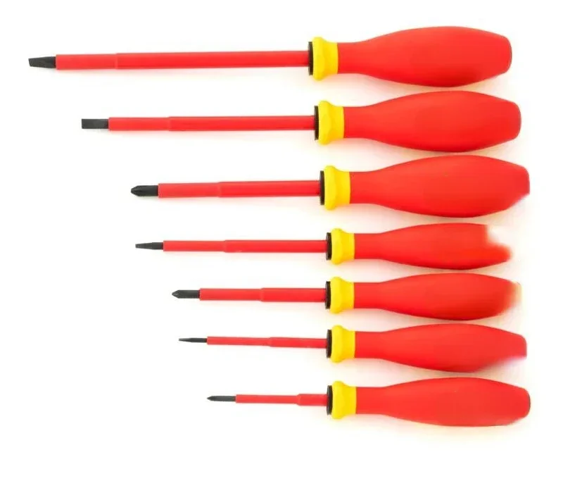 Hardware Tools 7 Pieces Insulating Screwdriver Set 09301A Set