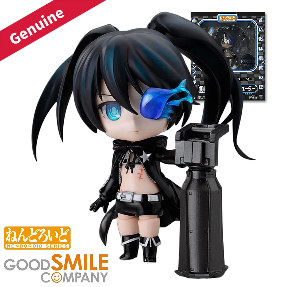 

Оригинальные экшн/куклы Good Smile Company Nendoroid ( # 106) Black Rock Shooter Аниме Персонаж Фигурка Коллекция Подарок