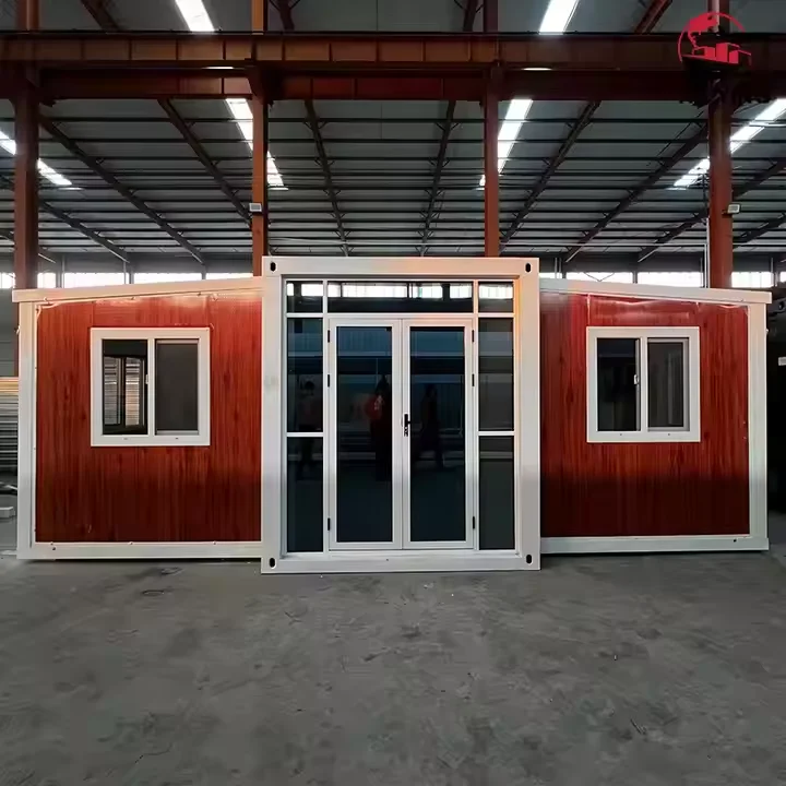 鉄骨構造20フィート拡張可能コンテナハウス40フィートホテル小型住宅オフィスハウス