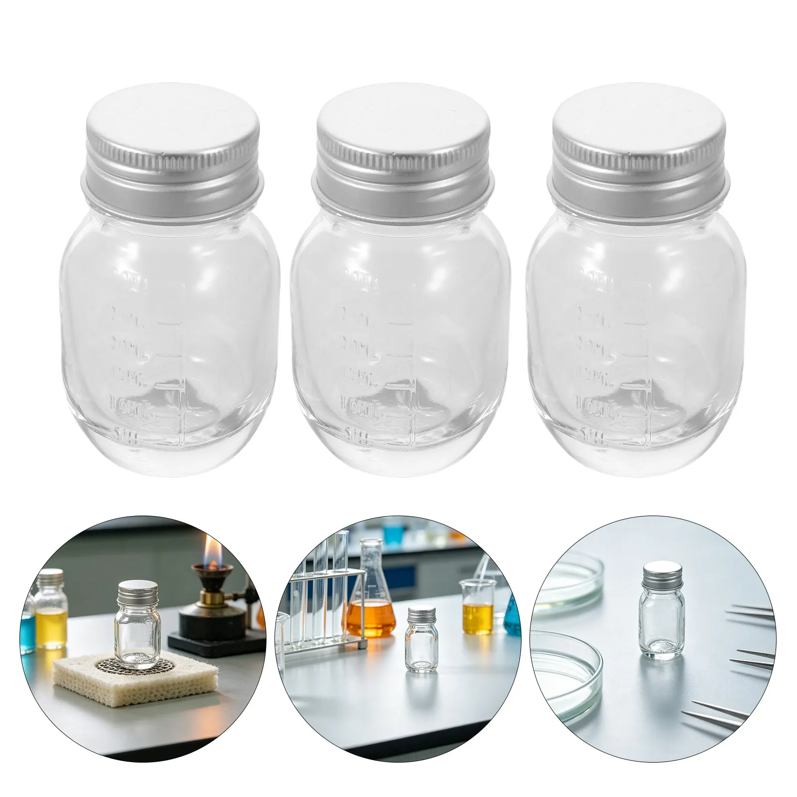 12pcs-glass-lab-jars-transparent-wide-mouth-screw-cap-sample-bottle-30ml-graduated-leak-resistant-liquid-storage-container