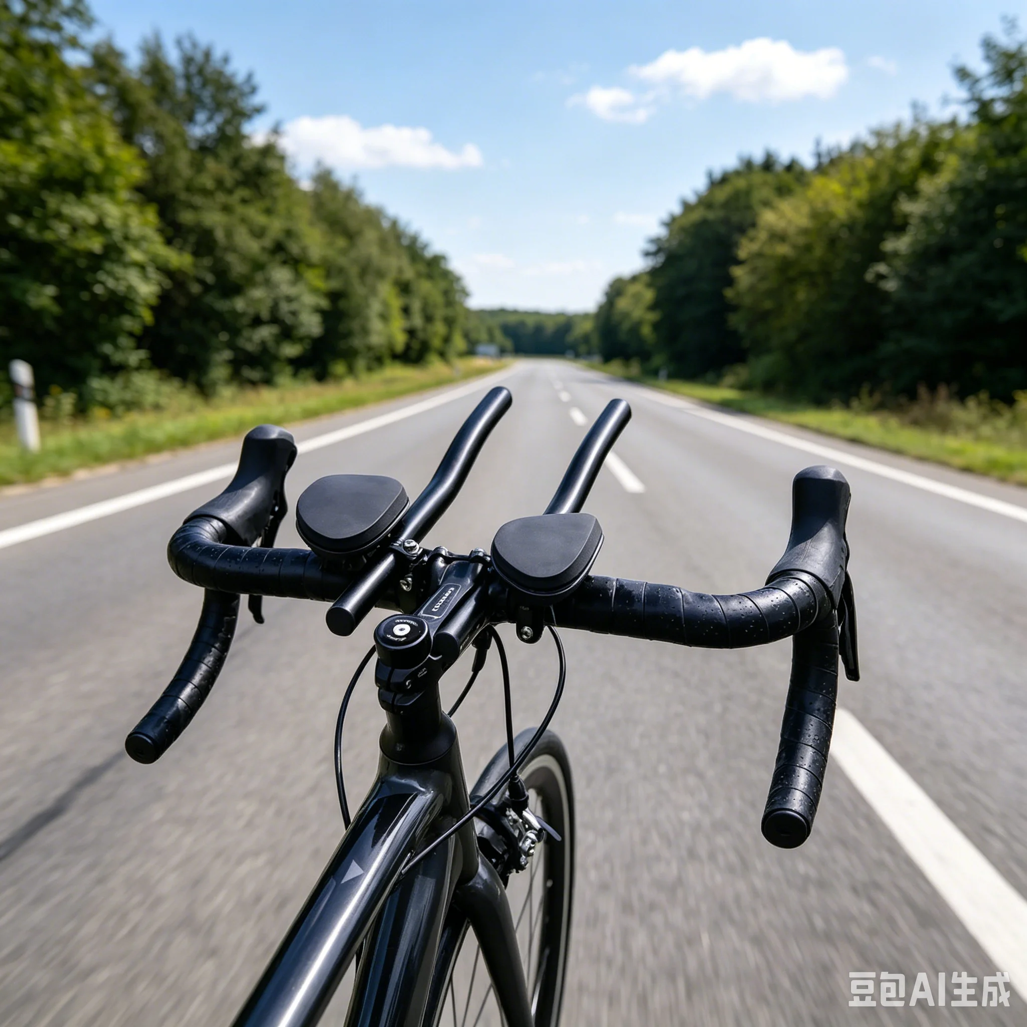 Aluminum Alloy Split TT Bar Adjustable Rest Handlebar for Road Mountain Bike Long Distance Cycling