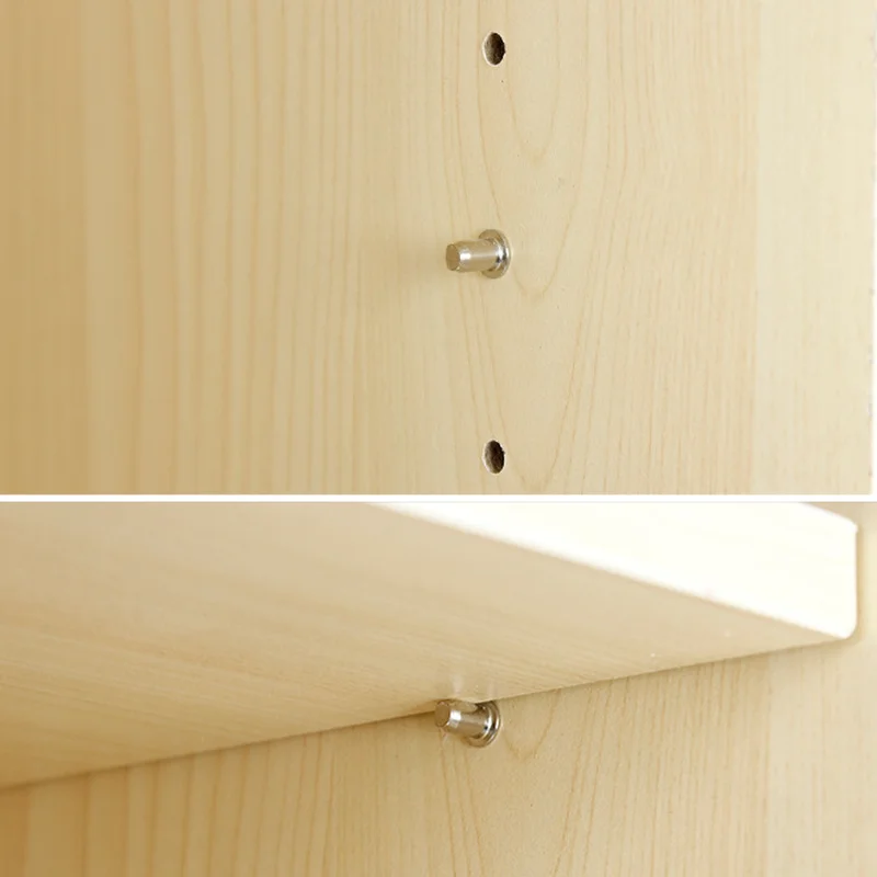 20pc/lot Wardrobe Layering Shelf Support Peg Bracket Wooden Partition Fixed 90 Degrees Corner Code Hardware Accessories