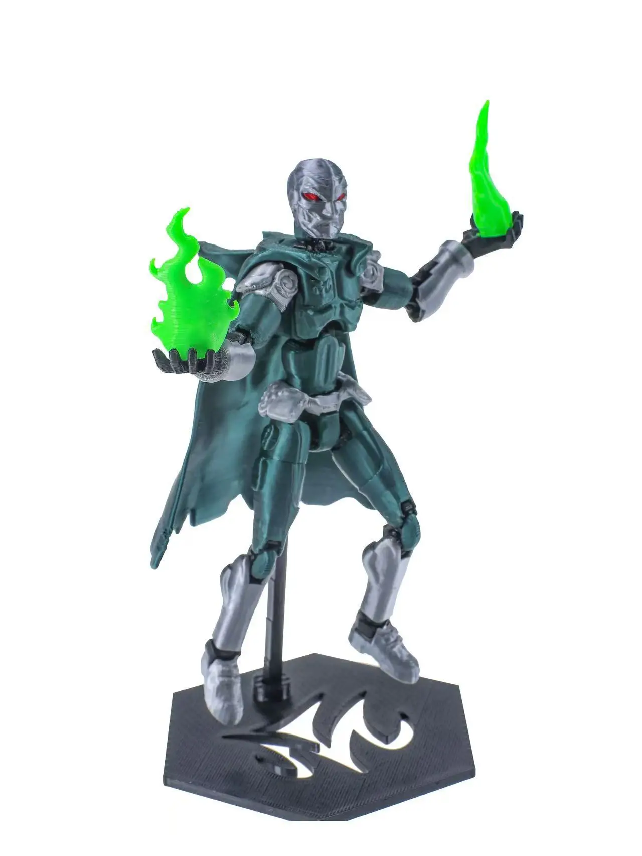 الجيل 3 الدكتور الأخطبوط محظوظ الدمية الروبوتات لعبة نموذج متعدد المفاصل المنقولة الدكتور الموت الدمية لتقوم بها بنفسك تجميع ألعاب شخصيات الحركة #4