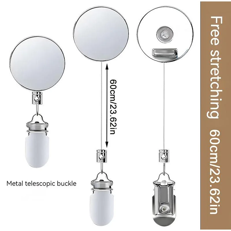 1/5/10pcs Retractable Towel Rack Automatic Rebound No Drilling Self-Adhesive Wall-Mounted Hand Towel Holder With Strong Clips