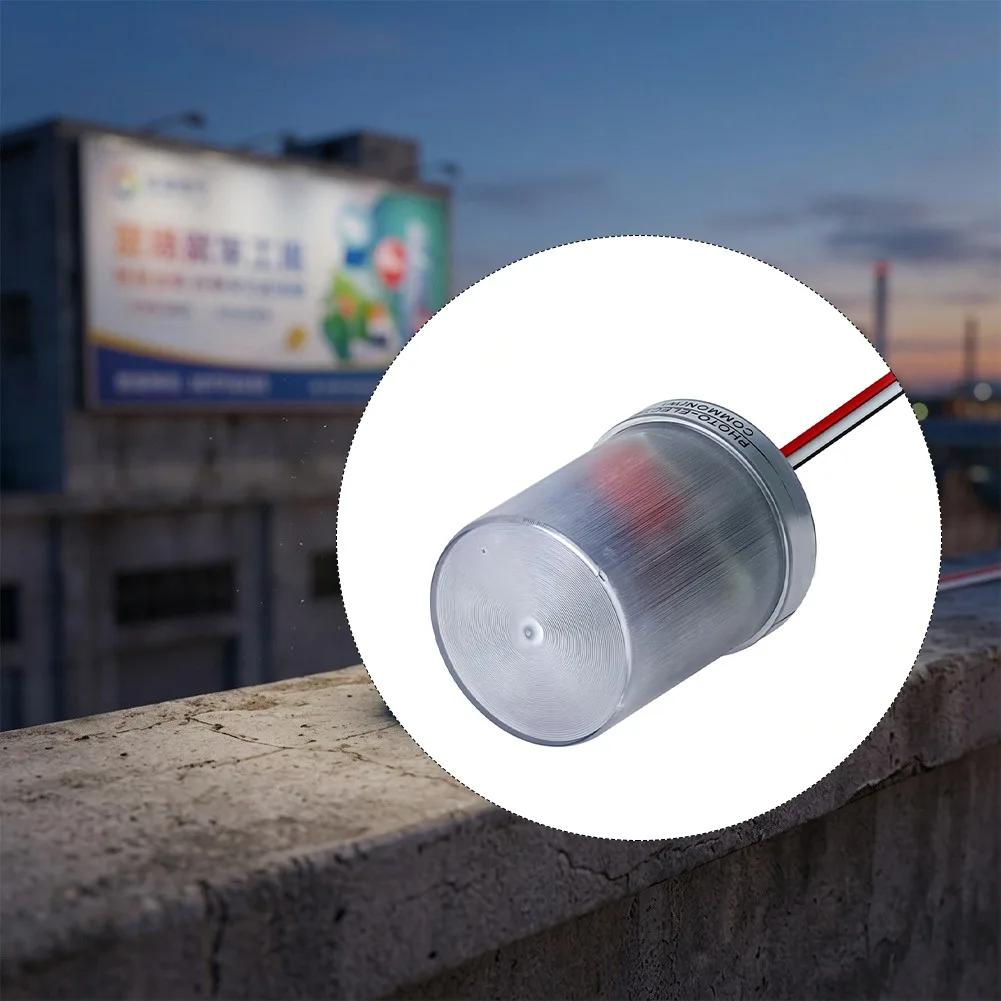 

220V Street Light Control Switch, Induction Switch For Street Lights And Gardens Three Wire Design Versatile-Compatibility