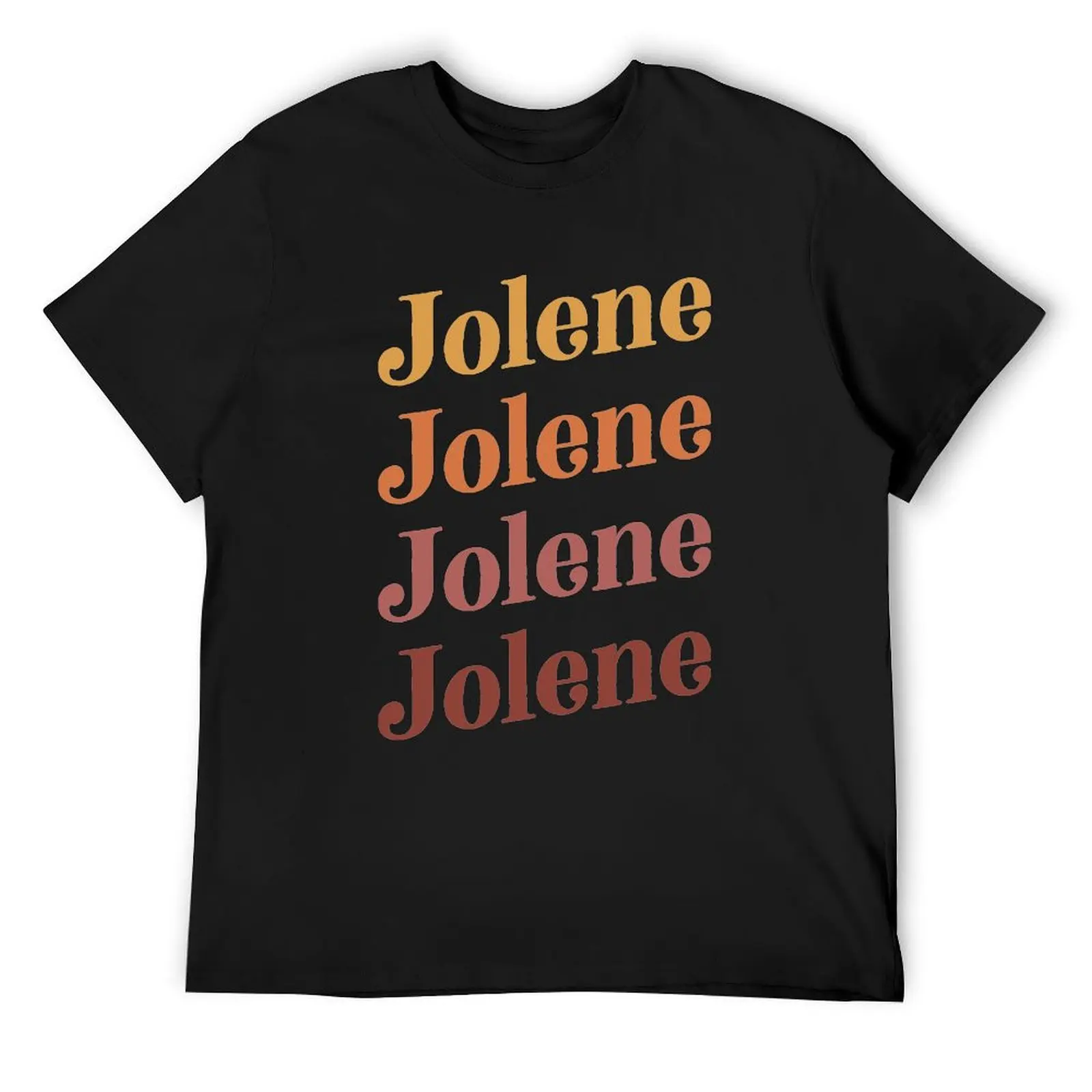 

Jolene Retro Earth Toned Boho Design T-Shirt kawaii clothes plus size clothes new edition outfits for men