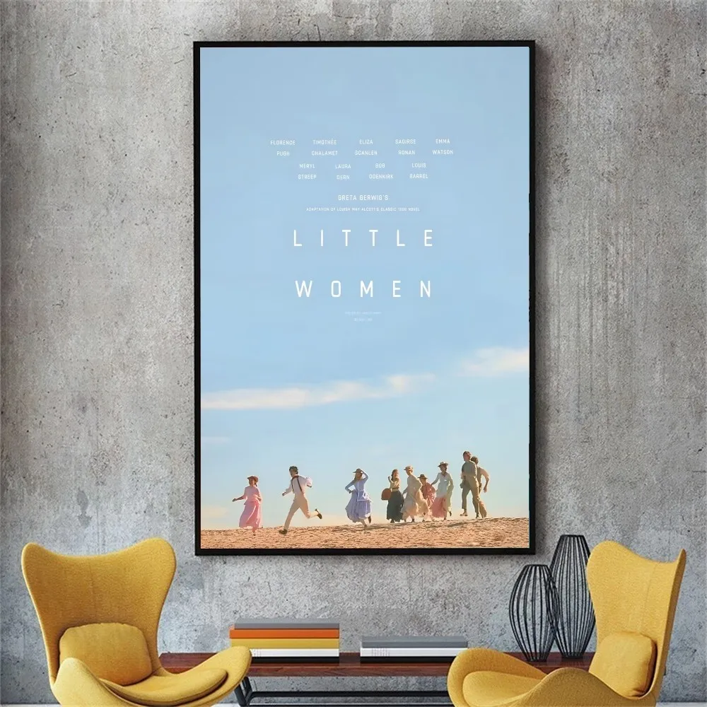 2020 Reying Movie Little Women Poster Posters Kraft Paper Vintage Poster Wall Art Painting Study Aesthetic Art Wall Stickers