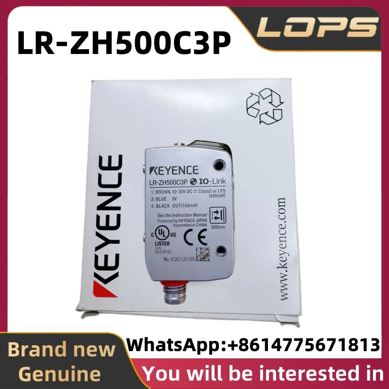 

Новый оригинальный лазерный датчик KEYENCE LR-ZH500C3P, подходит для автоматизированного промышленного оборудования, запросы приветствуются.