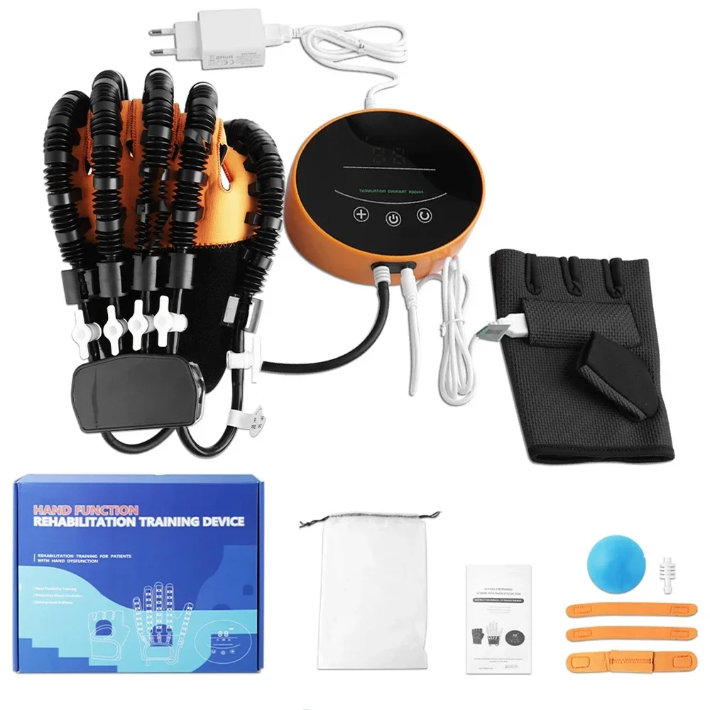 Hand Rehabilitation Robot Gloves Stroke Hemiplegia Cerebral Infarction Training Device Finger Exerciser Hand Function Recovery