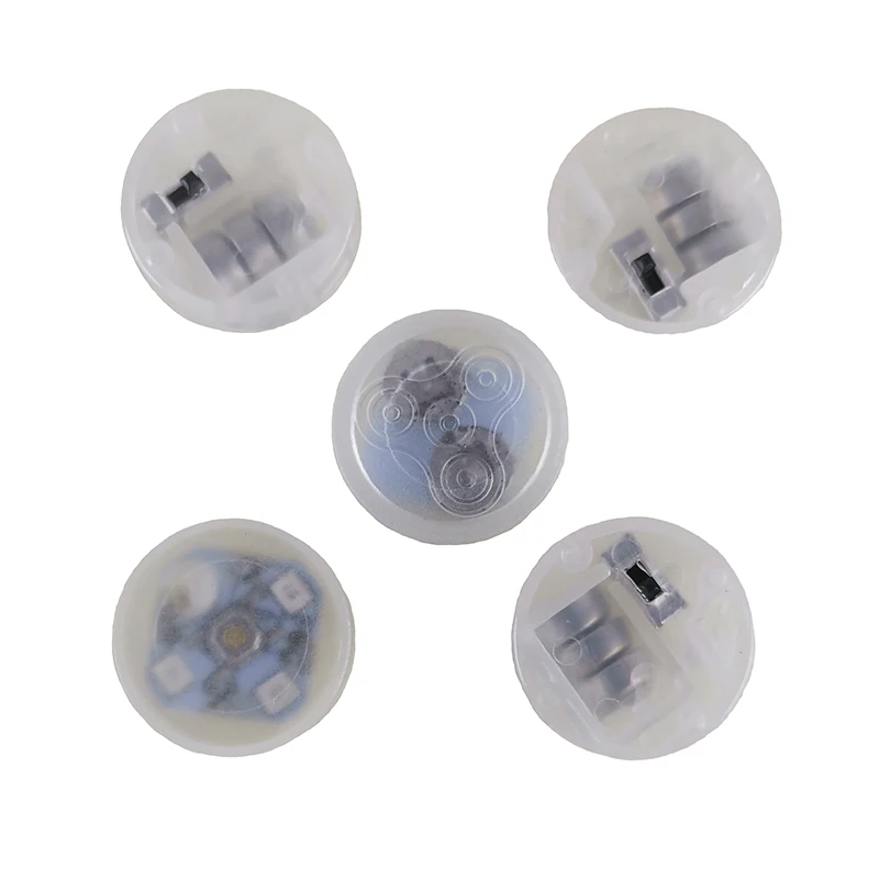 10 قطع DIY LED تضيء عدة DIY أضواء مضيئة صغيرة مصباح بطارية صغير للديكور بيت الدمية المصغرة #4