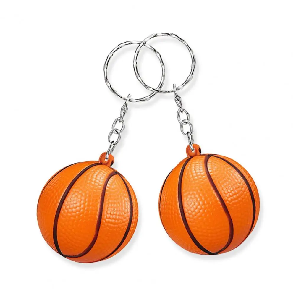 

Keychain for Teachers Students Basketball Keychain Stress Relief Toy Set for School Carnivals Sports Fans 24pcs for Girls