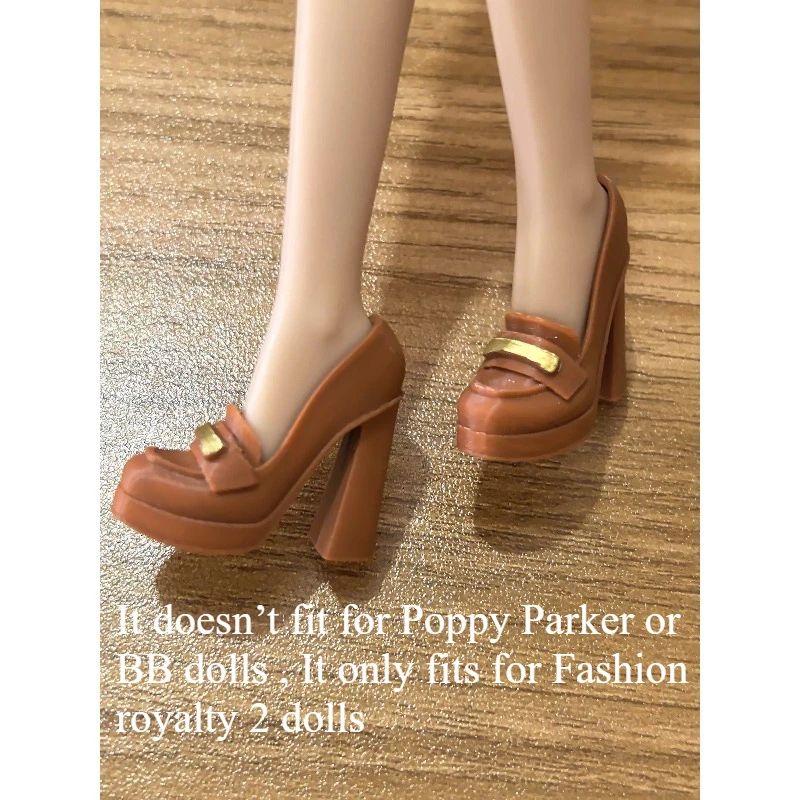 

New Handmade high heel shoes accessories toy for Fashion Royalty 2 FR2 NU face Xianxian dolls BBIKG618