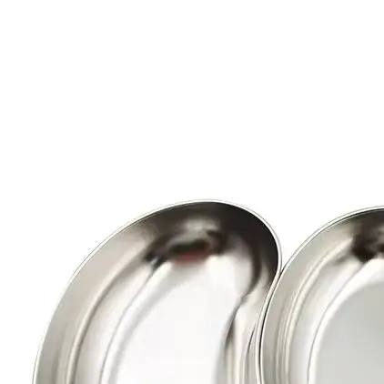 

304 stainless steel curved plate stainless steel waist plate large small deep curved plate kidney type plate operation type tray