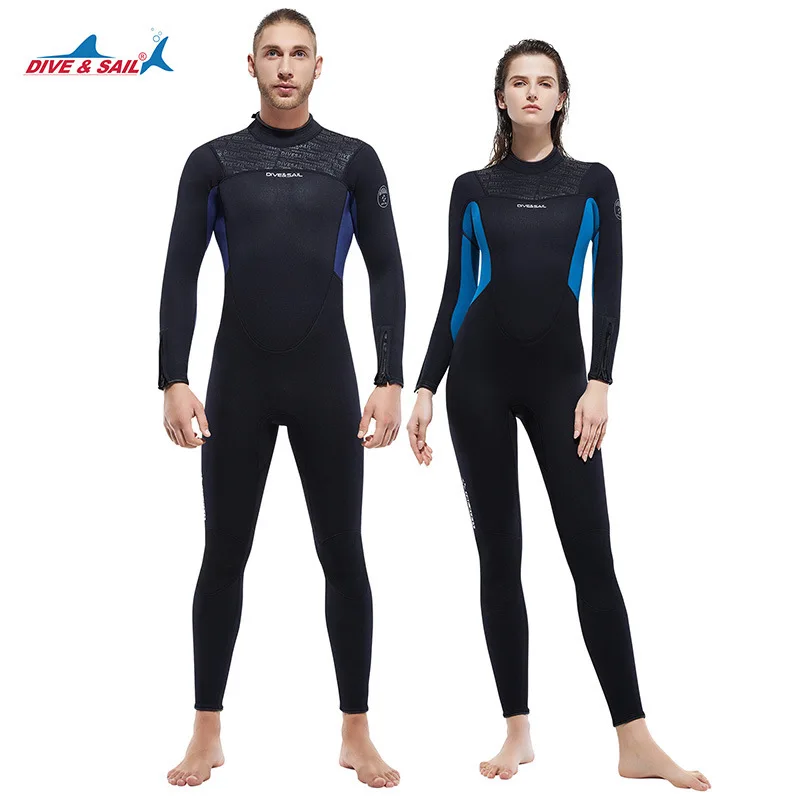 3MM Neoprene Wetsuit Men Surf Scuba Diving Suit Equipment Underwater Fishing Spearfishing Kitesurf Swimwear Wet Suit Equipment