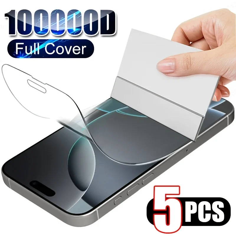 

1-5PCS Soft Hydrogel Film For Xiaomi Redmi Note 15 Pro 5G 14 13 12 11 10 15C 14C 13C 9 9s 10s 11s Protective Screen Protector