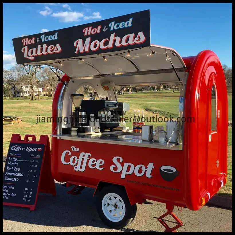 

Мини-фудтрак, мобильная кухня, прицеп для снеков, прицеп для хот-догов, тележка для фастфуда, маленький круглый фудтрак, прицеп для продажи еды