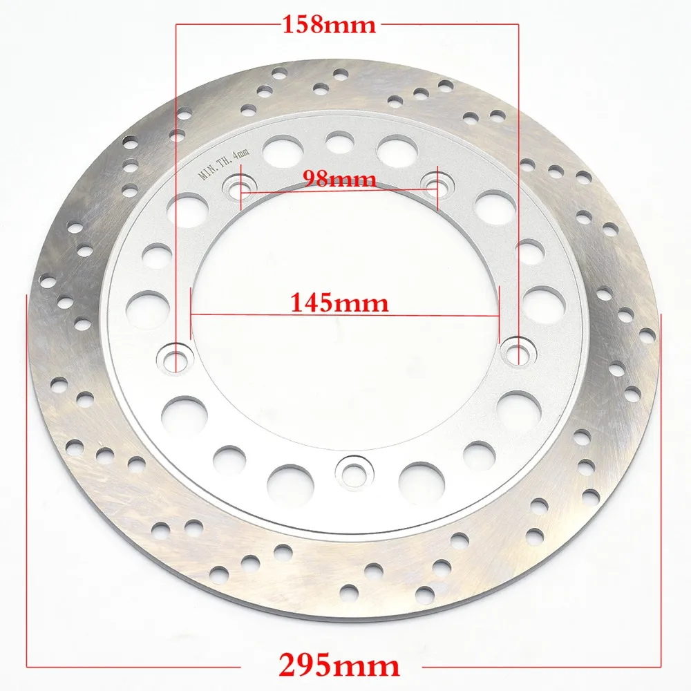 295mm Front Brake Disc Rotor For Honda NV 400 Steed 400 1992-1997 VT600 CN SHADOW VT 600 1993-2000