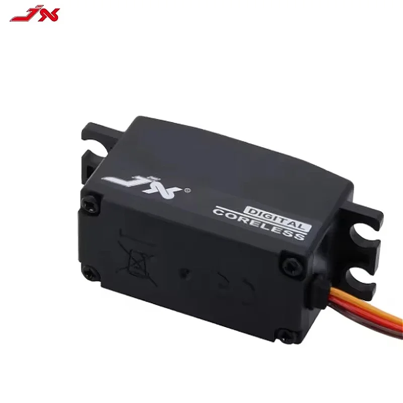 JX Servo PDI-4410MG 10Kg engranaje de Metal de alta precisión Servo sin núcleo de perfil bajo 120 grados 1/8 1/10 RC Servo Digital de dirección de coche