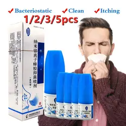 LOT Nano Silver Ion Propolis Antibacterial Spray Nasal Apparatus Cure Spray Health Rhinitis Nose Sinusitis Anti-snore Bottle