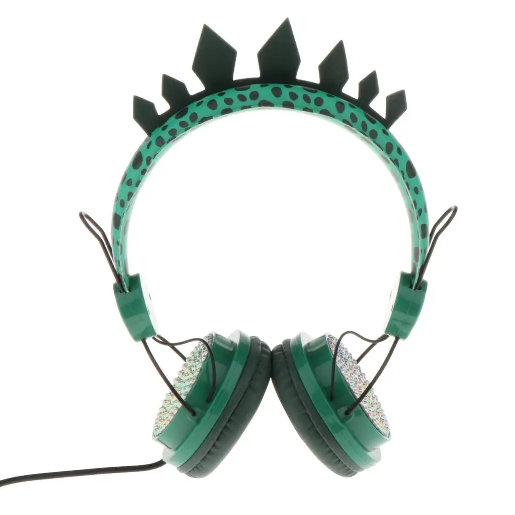 Lovely Dinosaur Stereo Headphone Volume Limiting for Boys