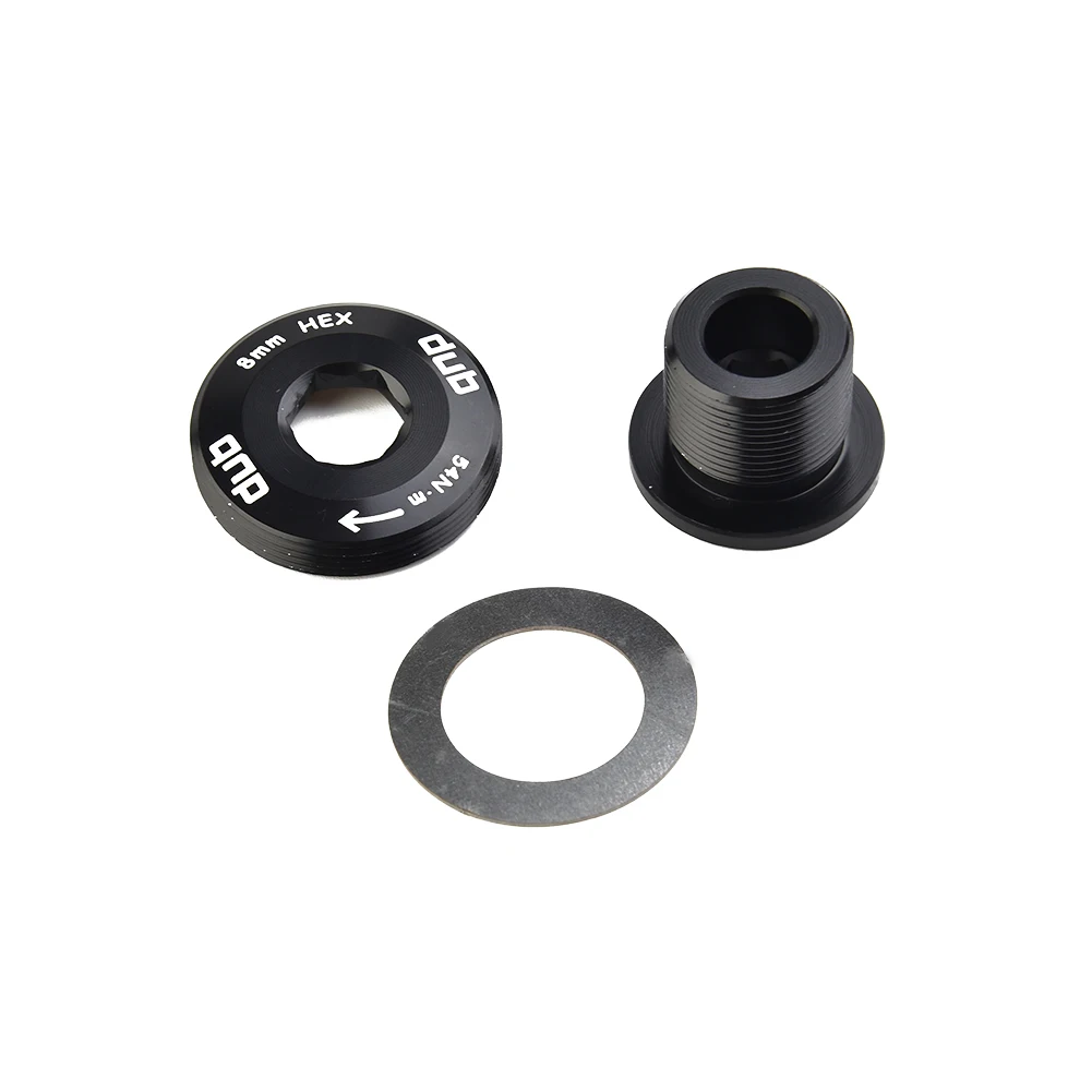 M18-M30 Selbstextrahierende Kurbelschraube für SRAM für DUB Kurbelgarnituren Aluminiumlegierung Schwarz Ersatzteil für Fahrrad – Detail 7