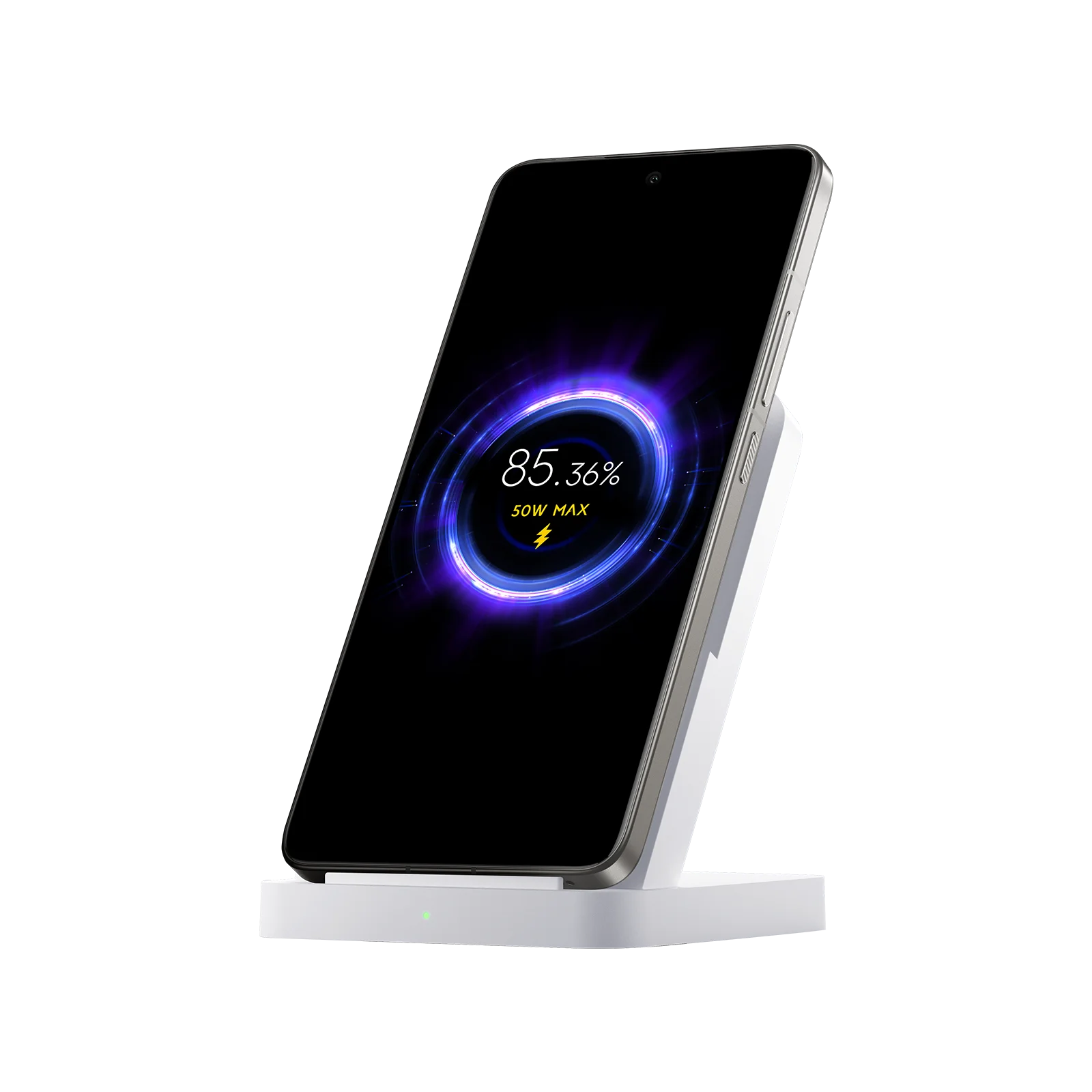 Imagen 3: Official | Xiaomi 50W Wireless Charging Stand Pro, Hipercarga inalámbrica de 50 W, Ángulo de visión óptimo, Disipación del calor silenciosa, Seguro y fiable