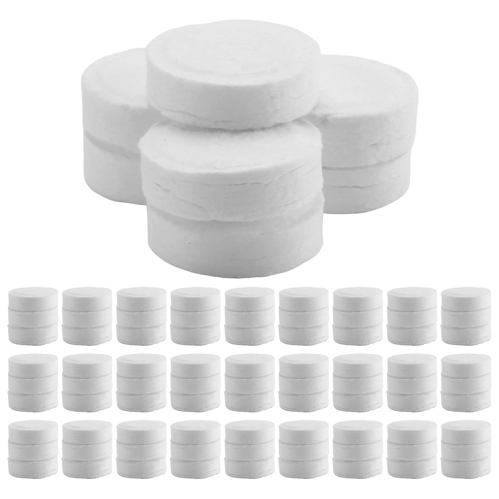 500 قطعة من مناديل المضغوطة القطنية الناعمة السحرية للاستعمال مرة واحدة مناديل السفر اللوحية-A21R #1