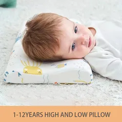 Memory Cotton Pure Cotton Neck Care for Primary School Children Infant Children Kindergarten Nap Children Pillow