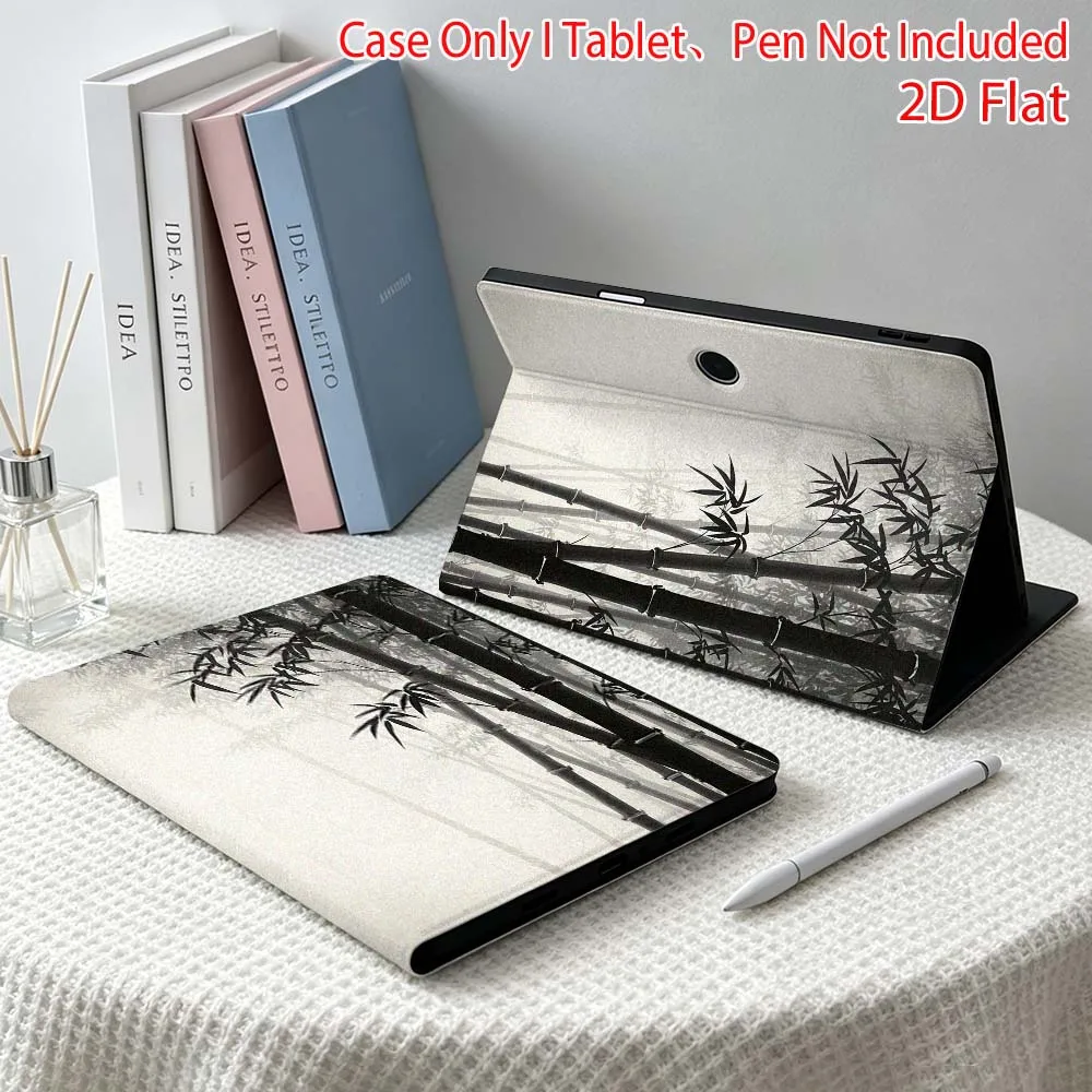 Ink painting Mountain Soft For OPPO VIVO IQOO OnePlus Realme Pad 3 Pro 13 12.1 11.4 11 inch Pen Tray Tablet Case