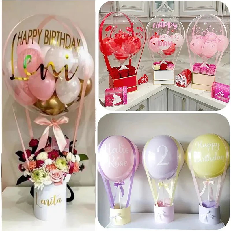 37/70cm Birthday Party Balloons Stand Column Base Wedding Latex Balloon Stick Holder Baby Shower Table Decor Ballon Accessories