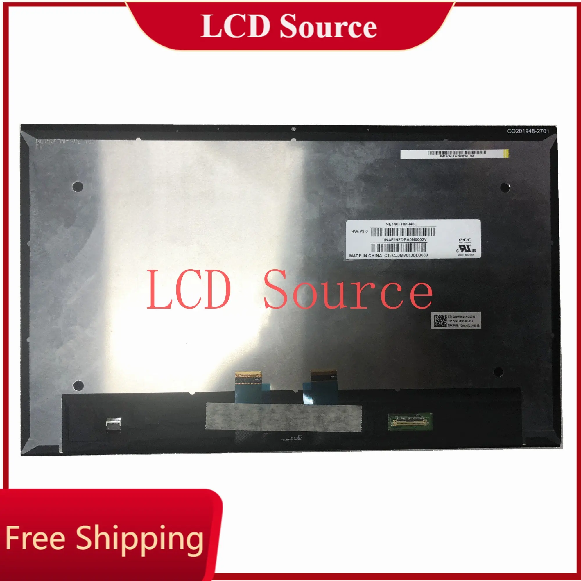 

NE140FHM-N6L 1920x1080 30PIN PANEL DISPLAY Matrix LED LCD SCREEN