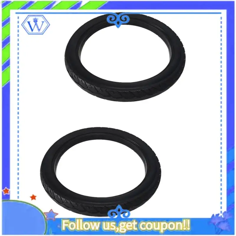 

M46K-2PCS 16-дюймовые 16 х 1,75 велосипедные твердые шины взрывозащищенные шины 16 х 1,75 черные резиновые нескользящие шины велосипедные шины