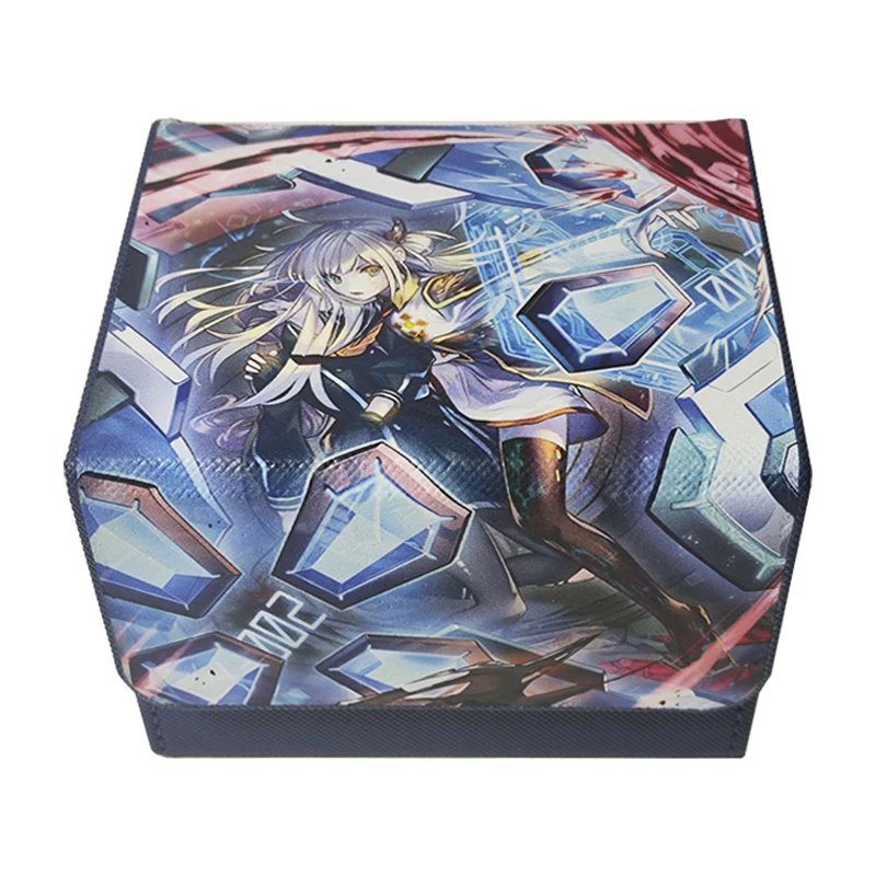 

Diy Self Made Yu-Gi-Oh! Sky Striker Ace Card Storage Box Ygo Sky Striker Ace Zero Leather Collection Card Protection Box