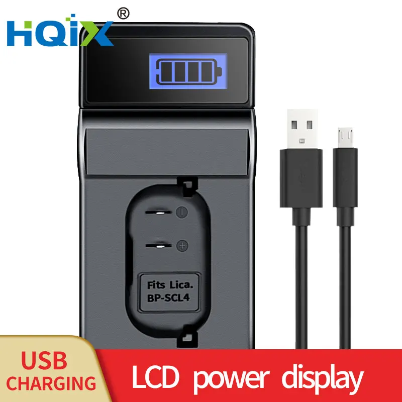 

HQIX for Leica SL2 Q2 SL(TYP 601) Camera BP-SCL4 Charger Battery