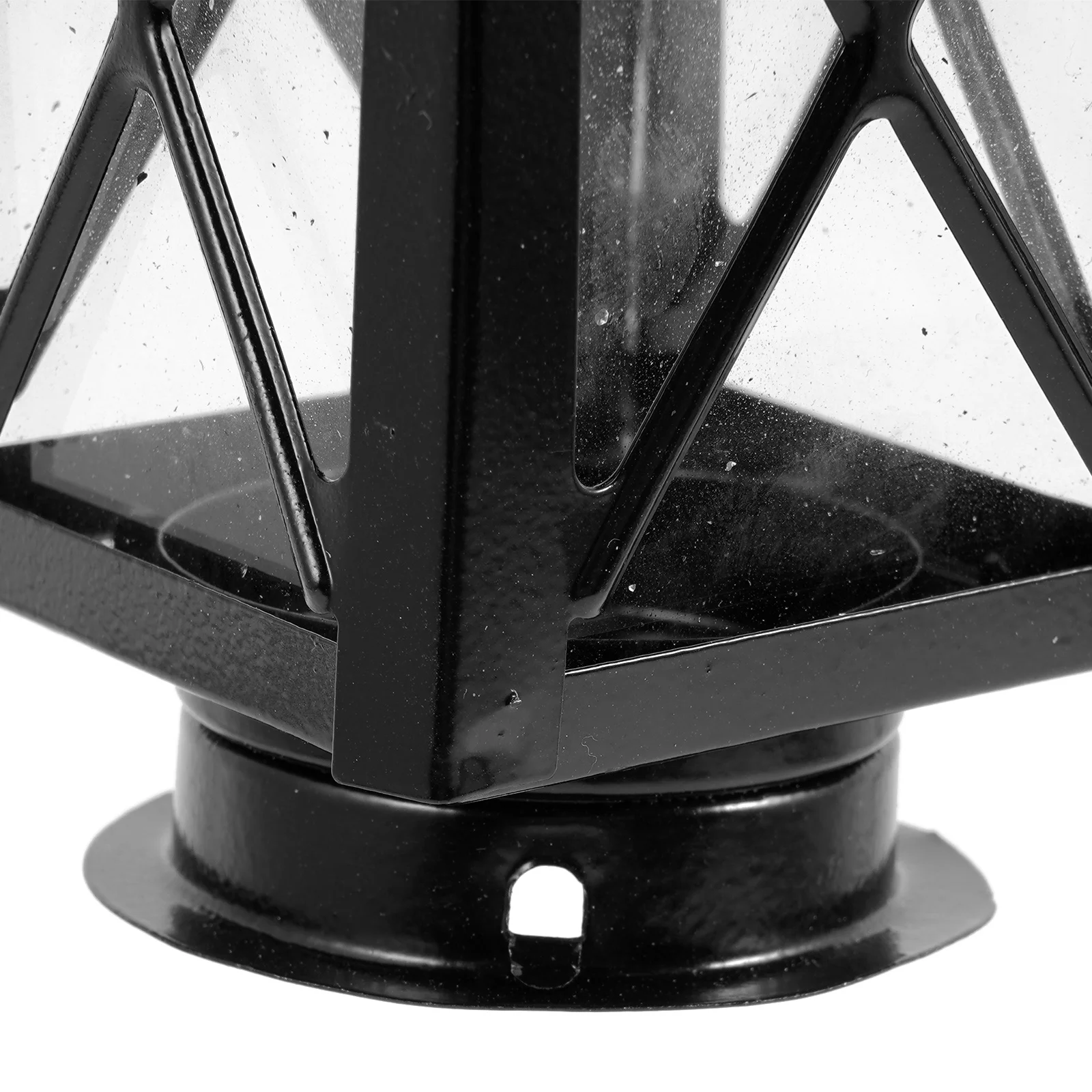 معلقة حامل معدني الحديد نمط خمر للمنزل بار مطعم جدار ديكور الشاي ضوء فانوس حفل زفاف #2