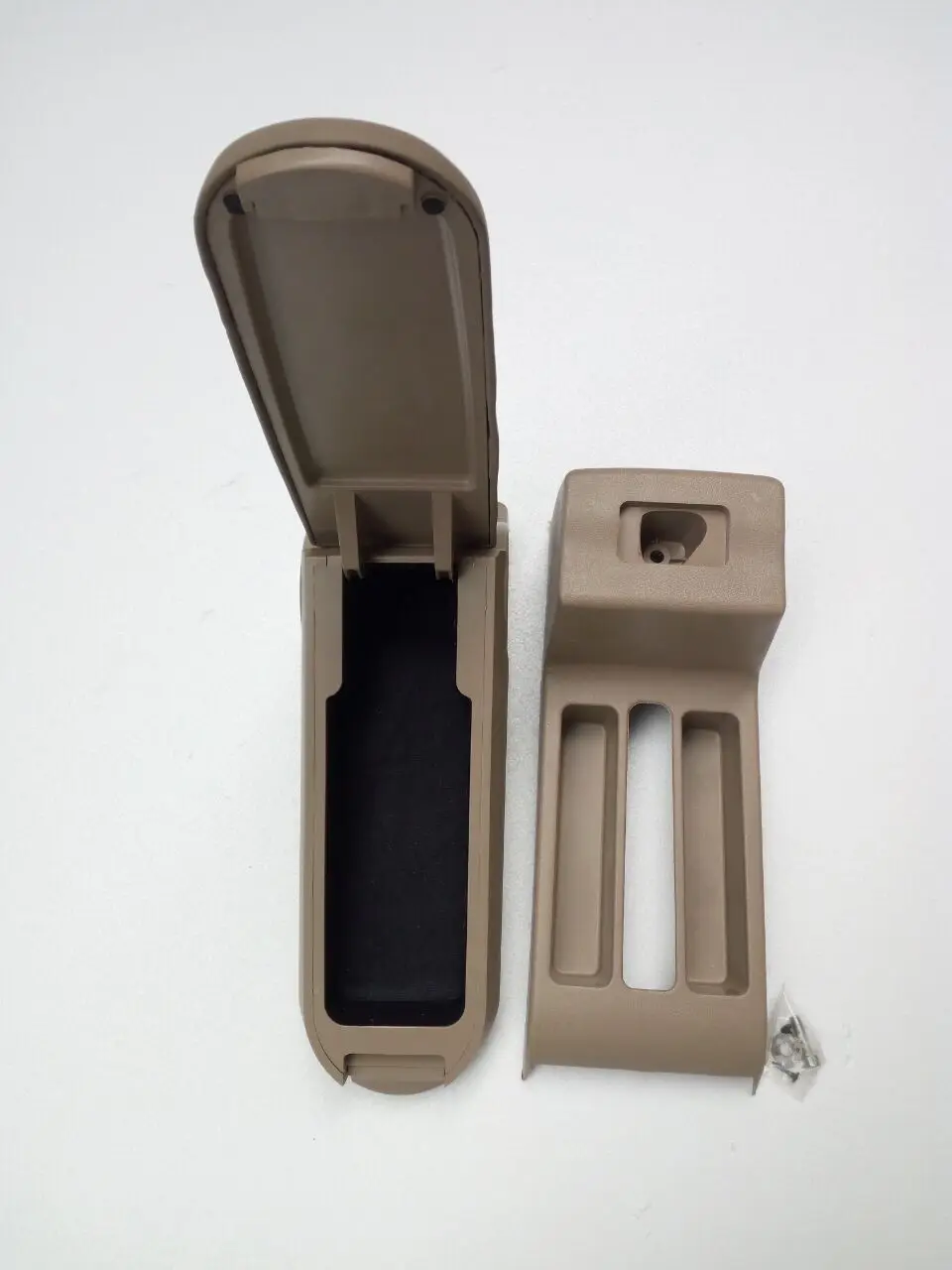 

High Quality Beige Leather Center Console Armrest For Volkswagen VW POLO 9N MK6 2001-UP