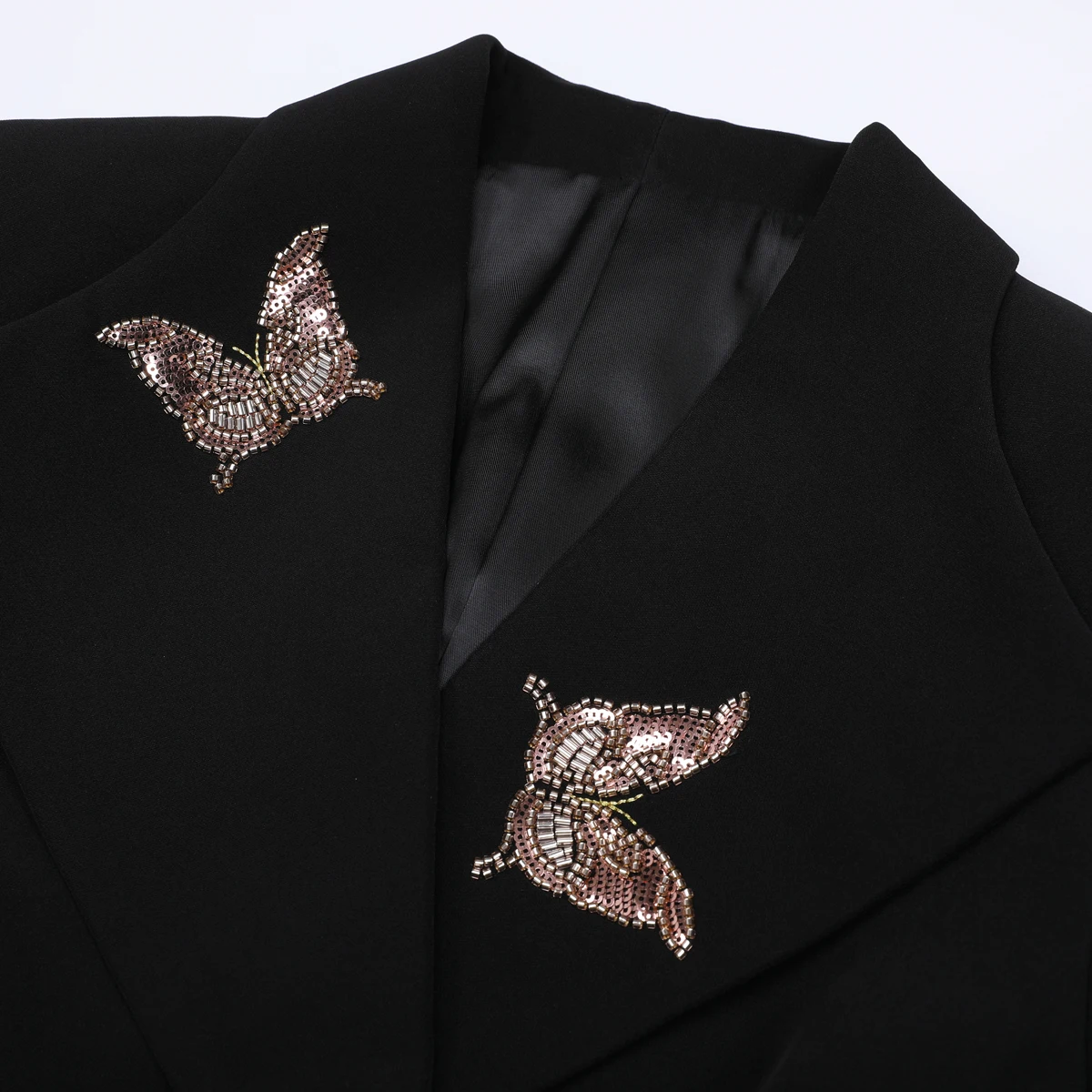 25309 High Quality New Fashionable Embroidered Beaded Suit Pants Two piece Temperament Commuter Women's Set
