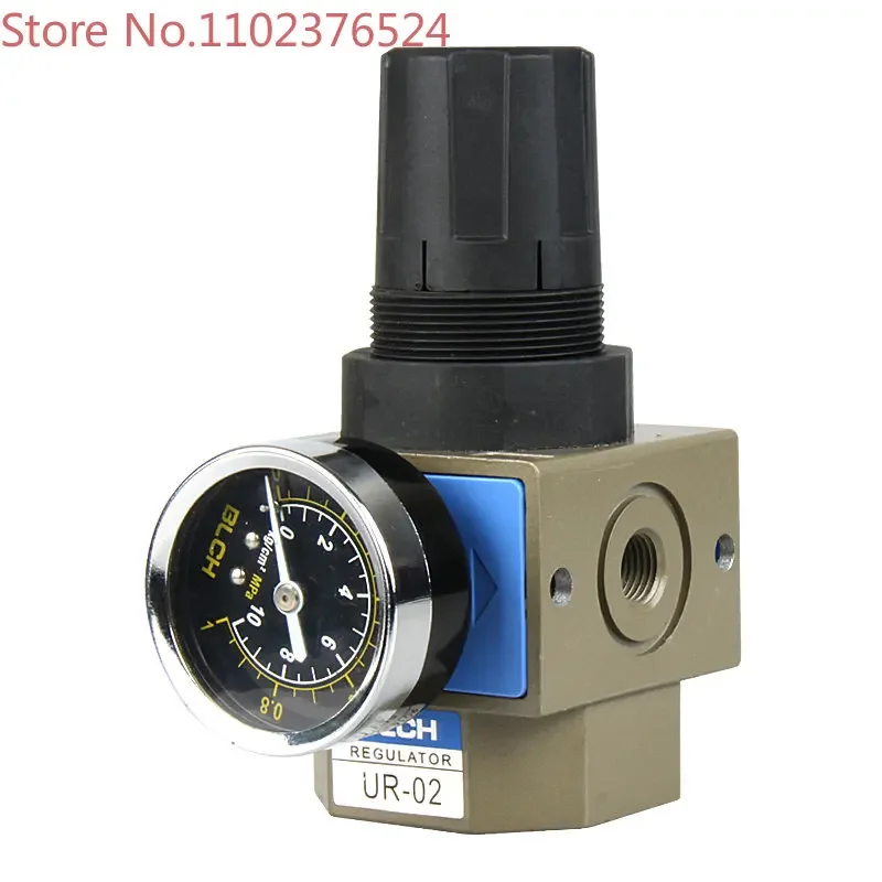 BLCH Bailing Pneumatic New Gong Type Air Source Processor UR02/03/04/06/08 Air Pressure Regulating Valve Pressure Reducing Valve