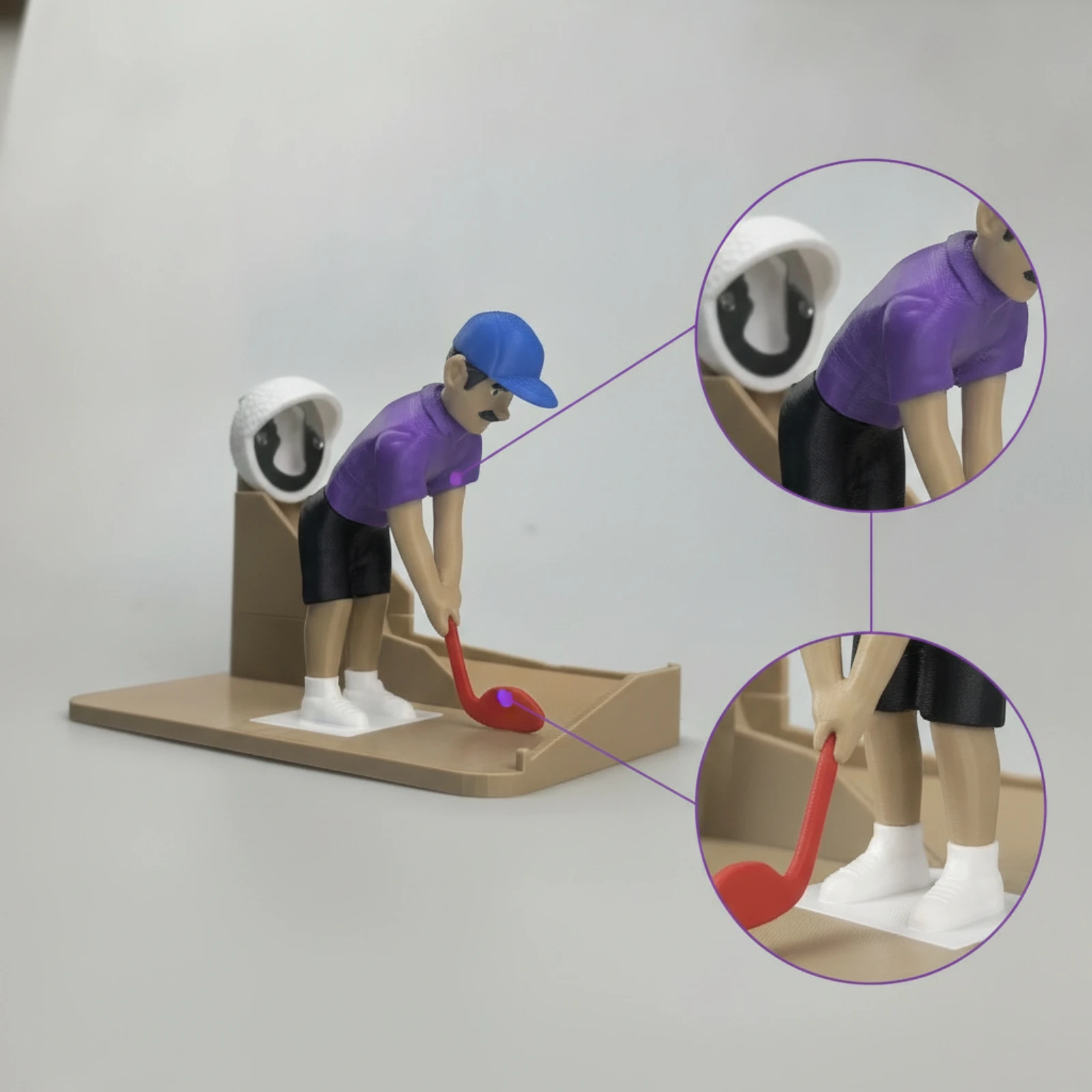 Golf-Themed Bottle Opener Funny Golf Bottle Opener for Golfers, Home Bar, Game Room